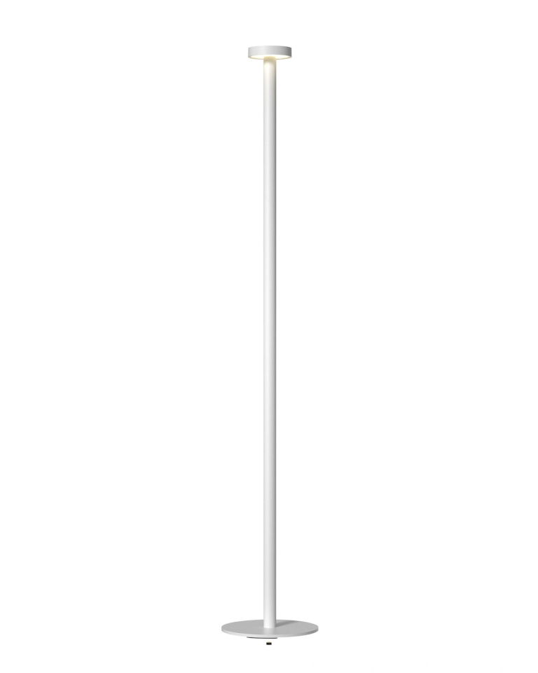 Sompex põrandalamp BORO Battery-Operated Outdoor Floor Lamp, valge