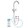 Dafi FLOW COMFORT D1 filtration system + VITO 3-way faucet chrome