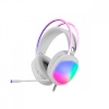 MARVO kõrvaklapid Headset LUMI 40 wired valge