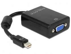 DeLOCK videokaabel Mini DisplayPort-VGA Adapter, must