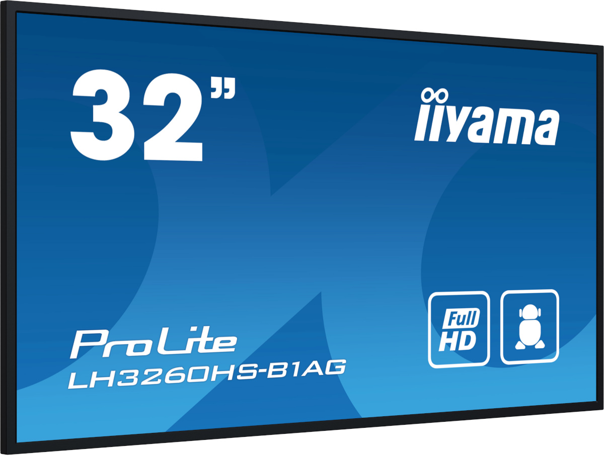 iiyama monitor 31,5" LH3260HS-B1AG 16:9 3xHDMI+2xUSB Speakers B Retail