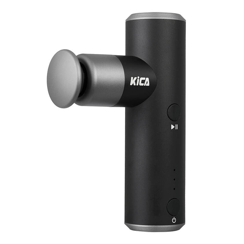 Kica massaažipüstol Mini 2 Vibrating Gun Massager, must