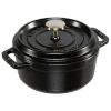 Staub ahjunõu Cocotte, Cast Iron, 12cm, must