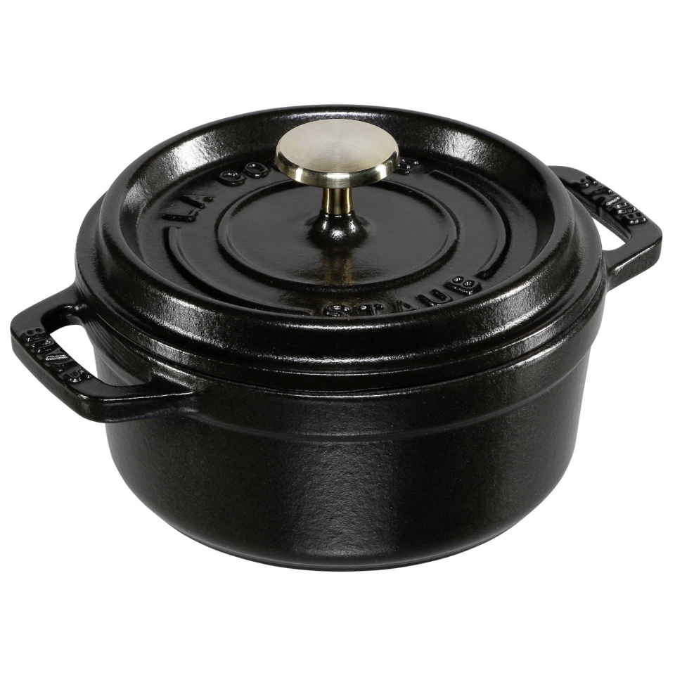 Staub ahjunõu Cocotte, Cast Iron, 12cm, must