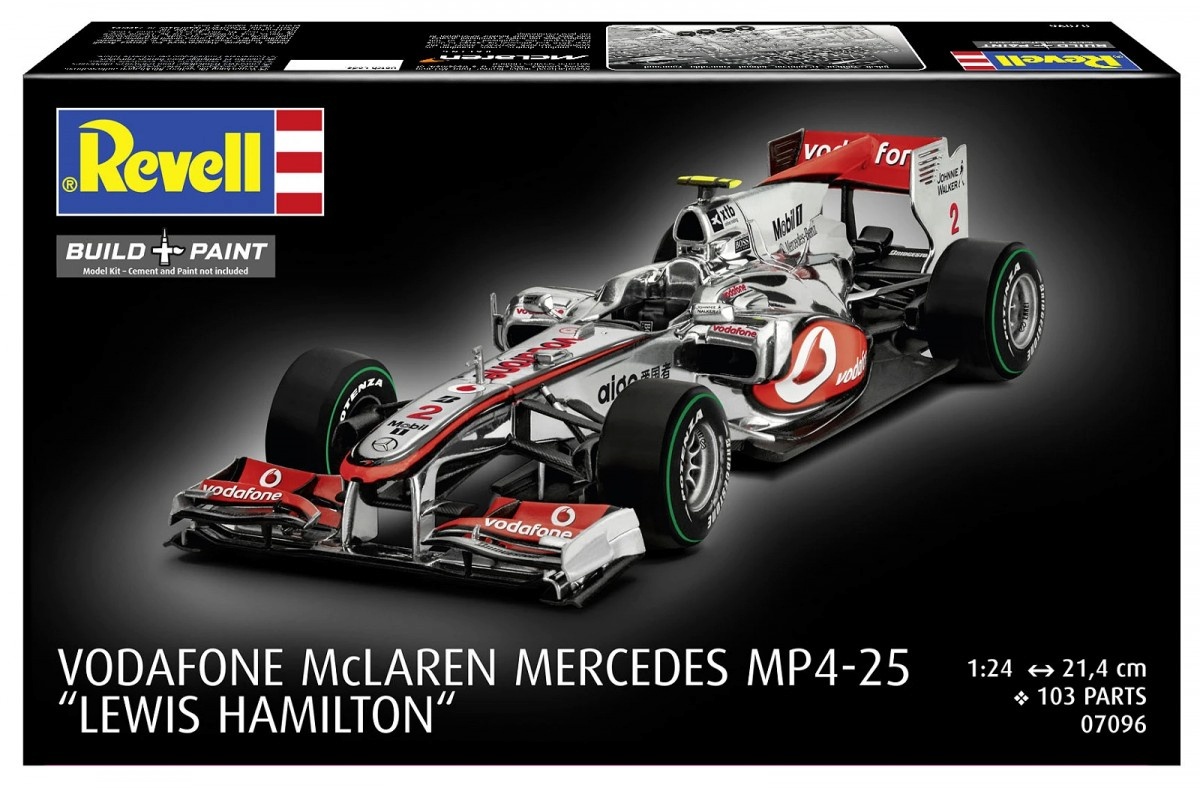 Revell Plastic model Mclaren Mercedes MP4-25 L. Hamilton