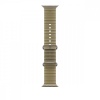 Apple kellarihm Watch 49mm Translucent Kelp Ocean Band - Natural Titanium Finish