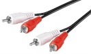Goobay helikaabel Stereo RCA cable 2x RCA 50030 5 m