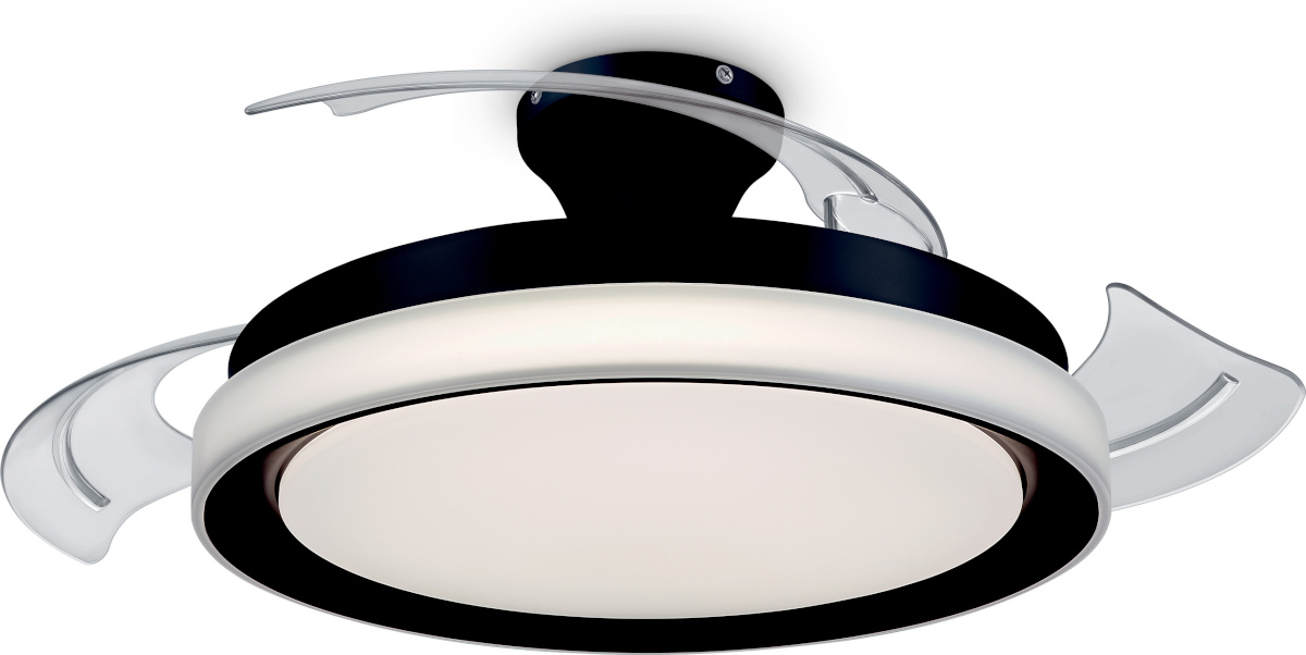 Philips Bliss DC Fan lae ventilaatorlamp 28W+35W TW, must