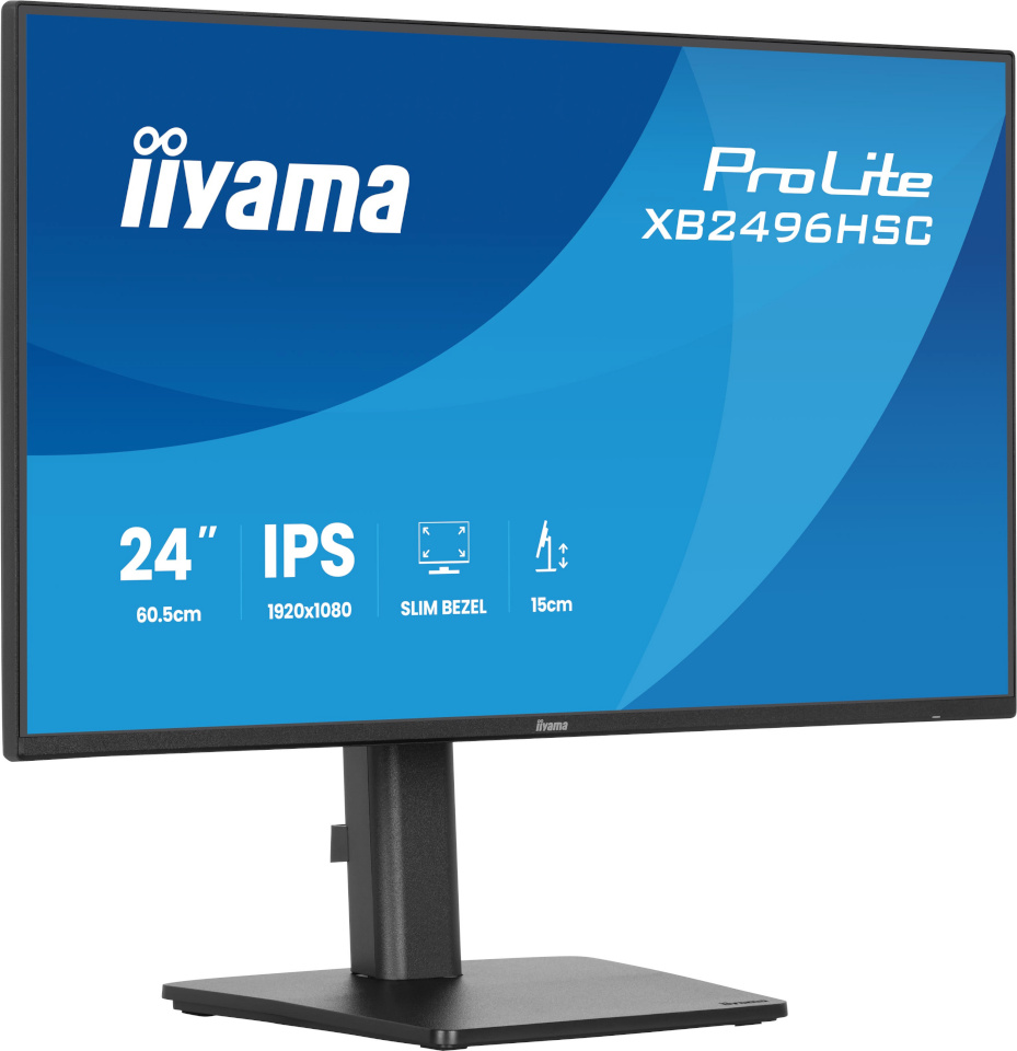 iiyama monitor 60.5cm (24") XB2496HSC-B1 16:10 HDMI+USB-C IPS