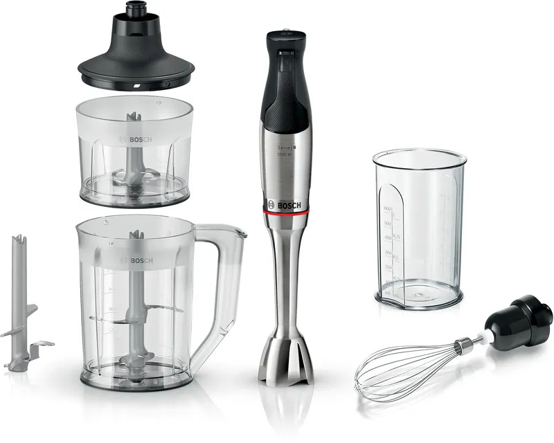 Bosch saumikser MSM6M852 Series 6 ErgoMaster Hand Blender, 1200W, roostevaba teras