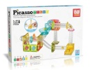 Picasso Tiles PICASSO TILES Magnetiline konstruktor Marble Run 80 osa, PTMG80