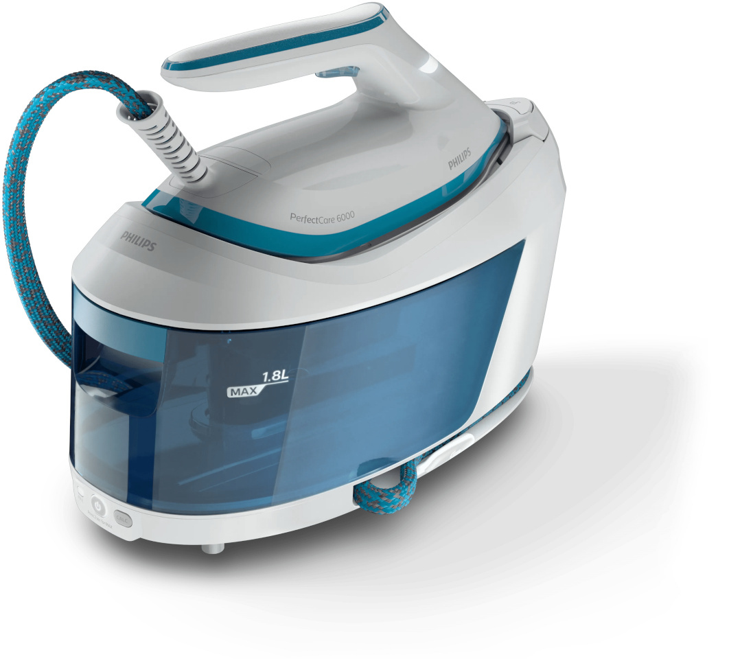 Philips triikimissüsteem PSG6022/20 Series 6000 PerfectCare Ironing Station, valge/sinine