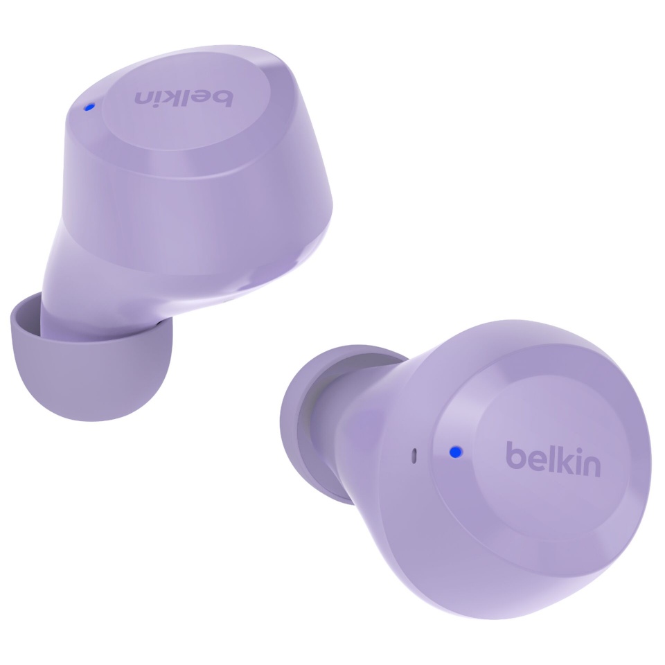 Belkin kõrvaklapid EARBUDS SOUNDFORM BOLTTRUE Wireless-LAVENDE
