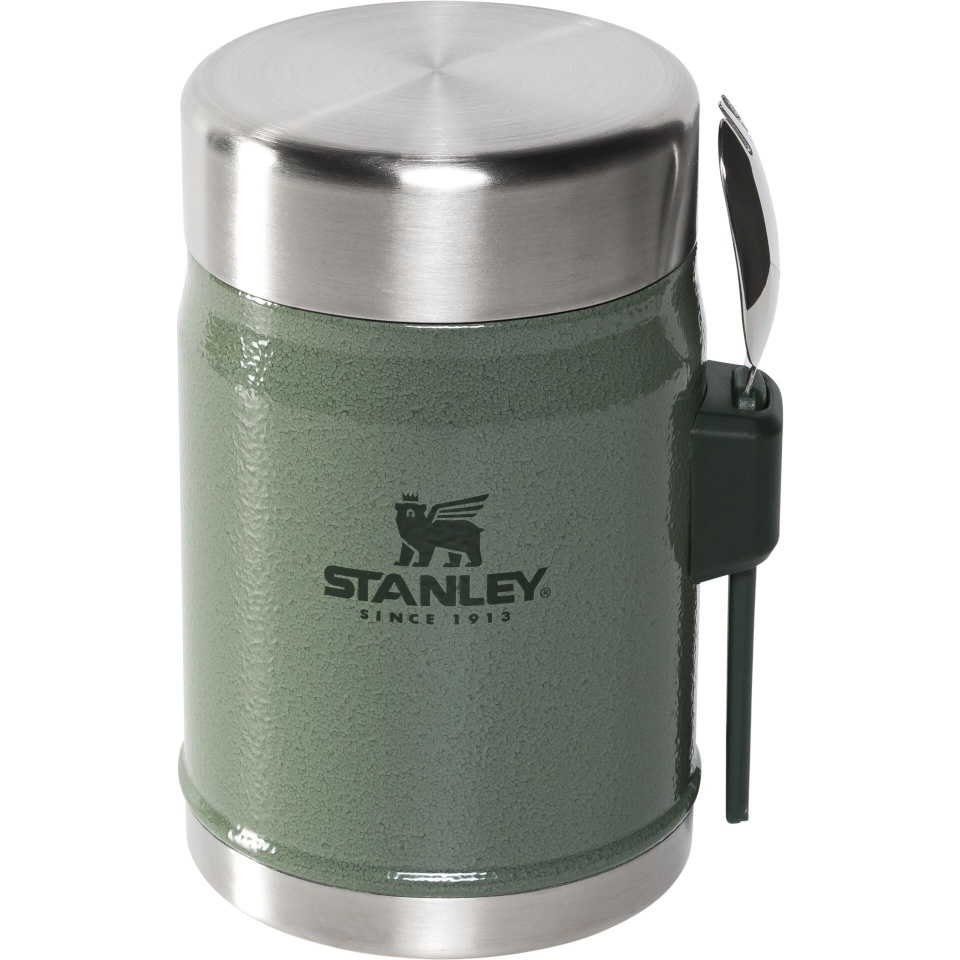 Stanley toidutermos Food Jar 0,40 L Hammertone roheline