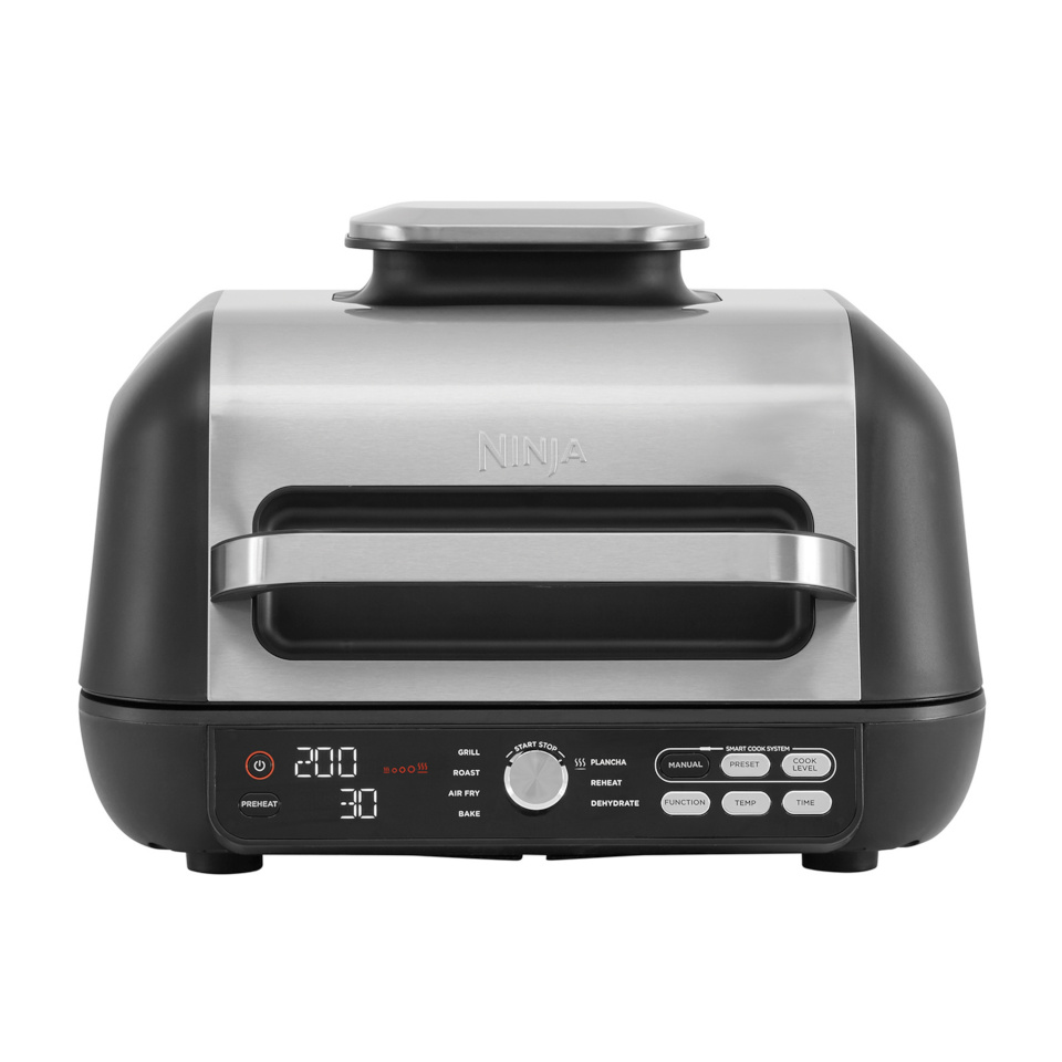 Ninja elektrigrill AG651EU Foodi MAX Pro Grill & Air Fryer, 2460W, must/hõbedane