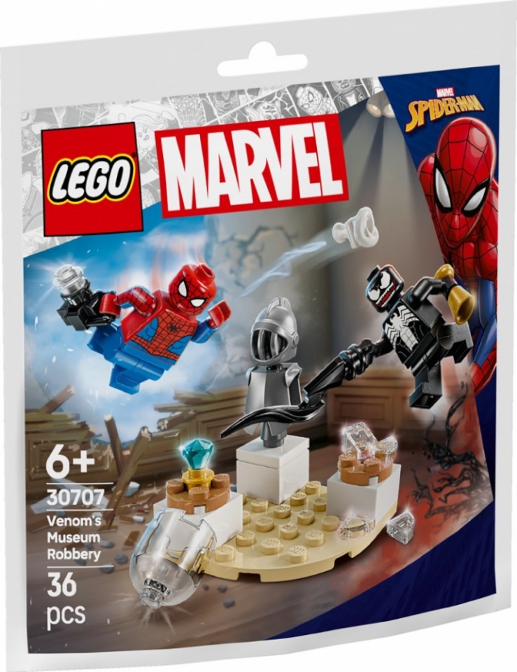 LEGO klotsid 30707 Marvel Super Heroes Venoms Museumsraub (Polybag)