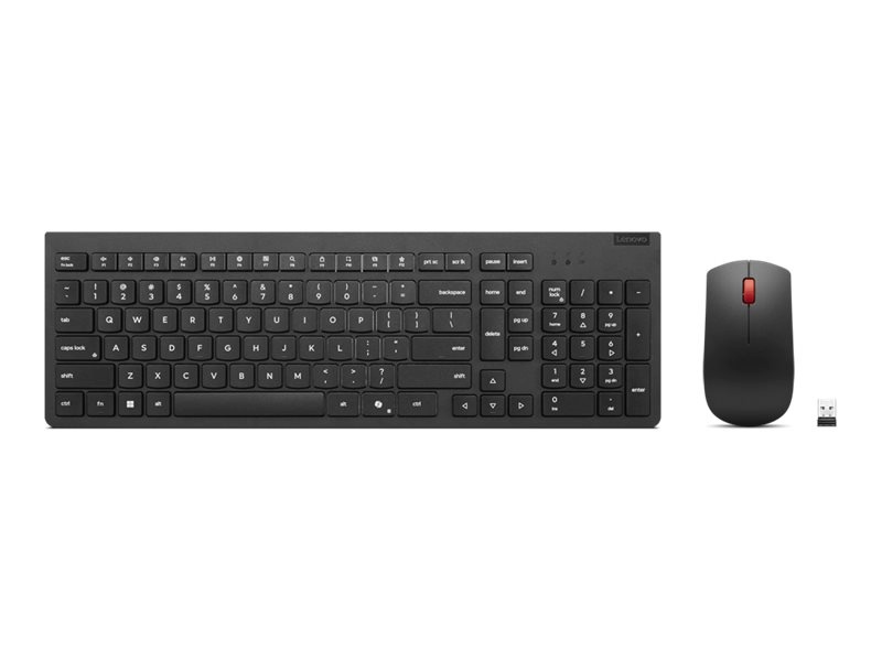 Lenovo klaviatuur Essential Wireless Combo Keyboard and Mouse Gen2 AI - Nordic |