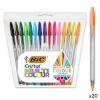 Bic Biro pastapliiatsite komplekt Mitmevärviline 15 Tükid, osad 20tk