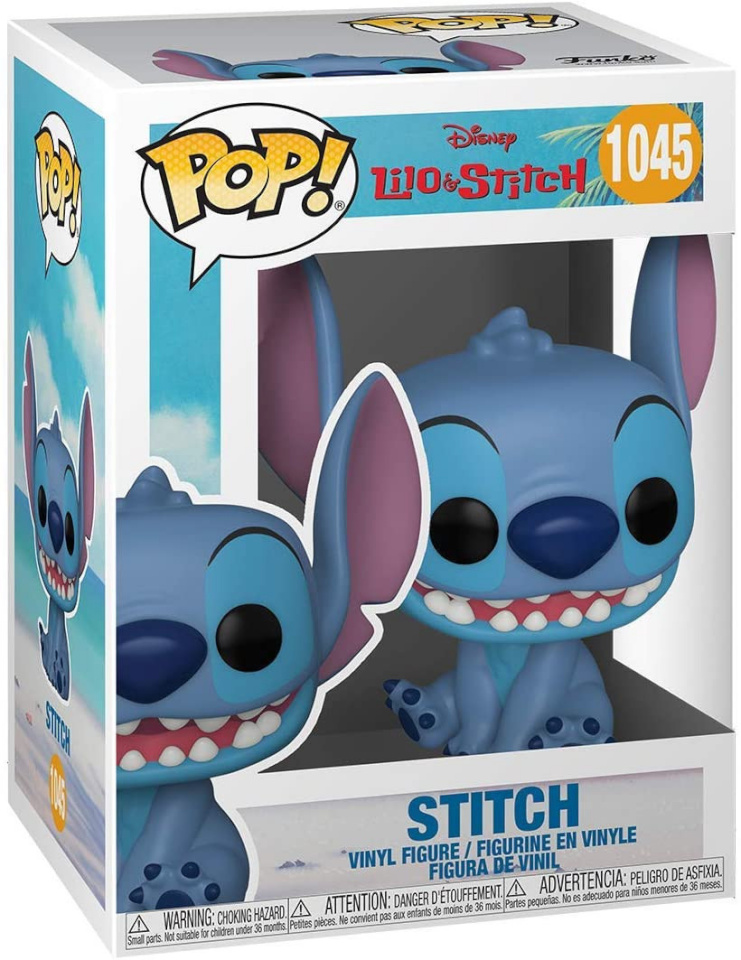 Funko Pop! Figur Disney Lilo & Stich Smilling Seated Stich