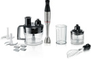 Bosch saumikser MSM6M871 Series 6 ErgoMaster Hand Blender, 1200W, roostevaba teras/must