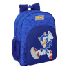 Sonic seljakott sinine 32x38x12cm