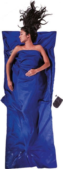 Cocoon magamiskott ST80 sleeping bag Adult Semi-rectangular sleeping bag Fabric sinine