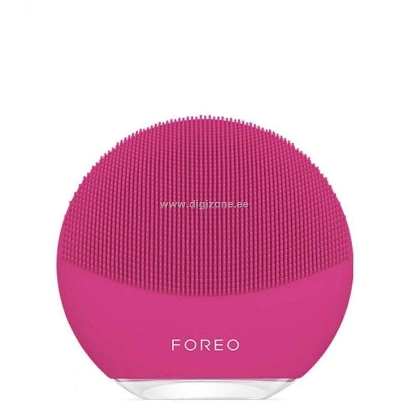 Foreo LUNA3MINIFUCHSIA näopuhastushari, Luna 3 mini roosa,