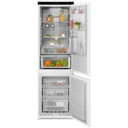 Electrolux külmik E8MNGC18S integreeritav, 177,2cm, 186/62 l, 35dB NoFrost, valge