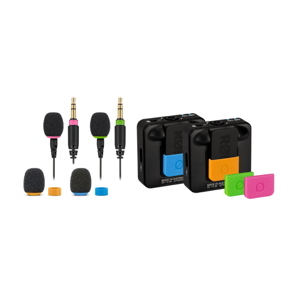 Rode värvilised identifitseerijad COLORS3 (Wireless Go / Wireless GO II / Lavalier II)