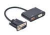 GEMBIRD A-VGA-HDMI-02 video cable adapter 0.15m HDMI + VGA (D-Sub) VGA (D-Sub) must