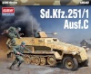 Academy Plastic model SD.Kfz.251/1 Ausf.C 1/35