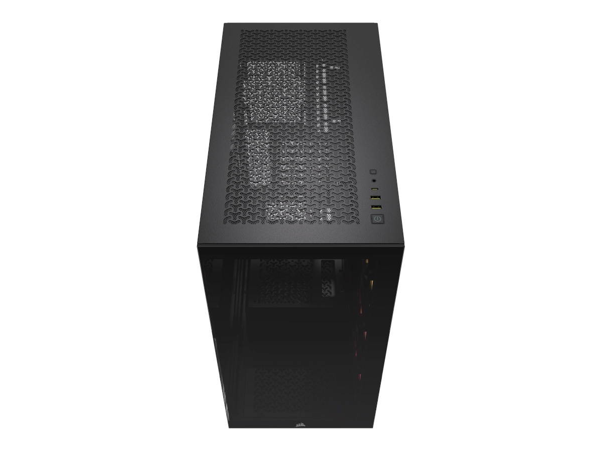 Corsair korpus iCUE LINK 3500X RGB (must, Tempered Glass)