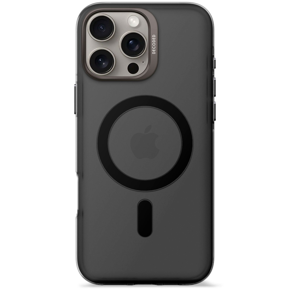 Decoded kaitsekest Recycled Plastic Backc. iPhone 16 Pro Max Transp. must