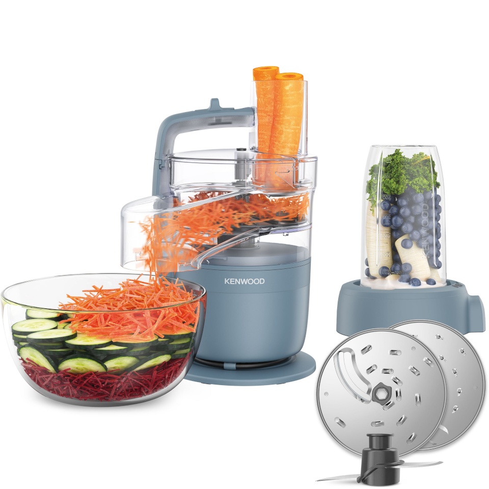 Kenwood köögikombain FDP23.380GY MultiPro GO Blend Food Processor, sinine