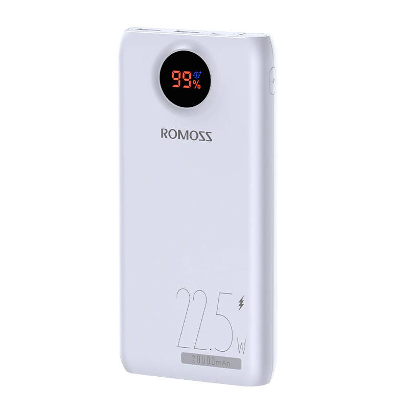 Romoss akupank SW20PF PowerBank 20000mAh, 22.5W valge