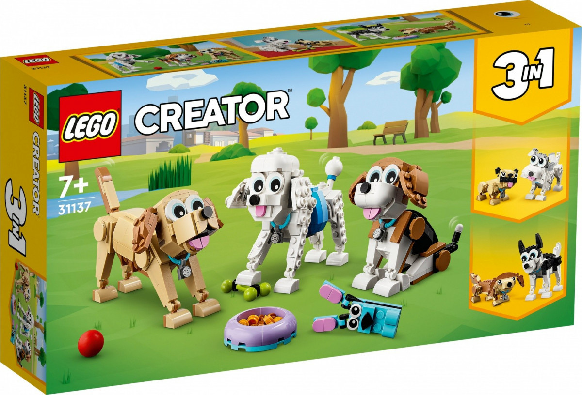 LEGO klotsid Creator 31137 Adorable Dogs