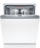 Bosch integreeritav nõudepesumasin SBH4ECX21E Series 4 Fully Integrated Dishwasher, hõbedane