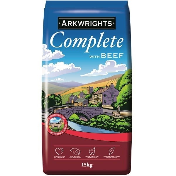 Gilpa kuivtoit koerale ARKWRIGHT Complete Beef, 15kg