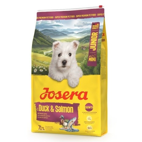 Josera kuivtoit koerale Mini Junior Duck & Salmon, 10kg