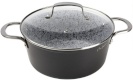 Lamart pott LT1254 GRANIT Pot, 24cm, 3,9L, must