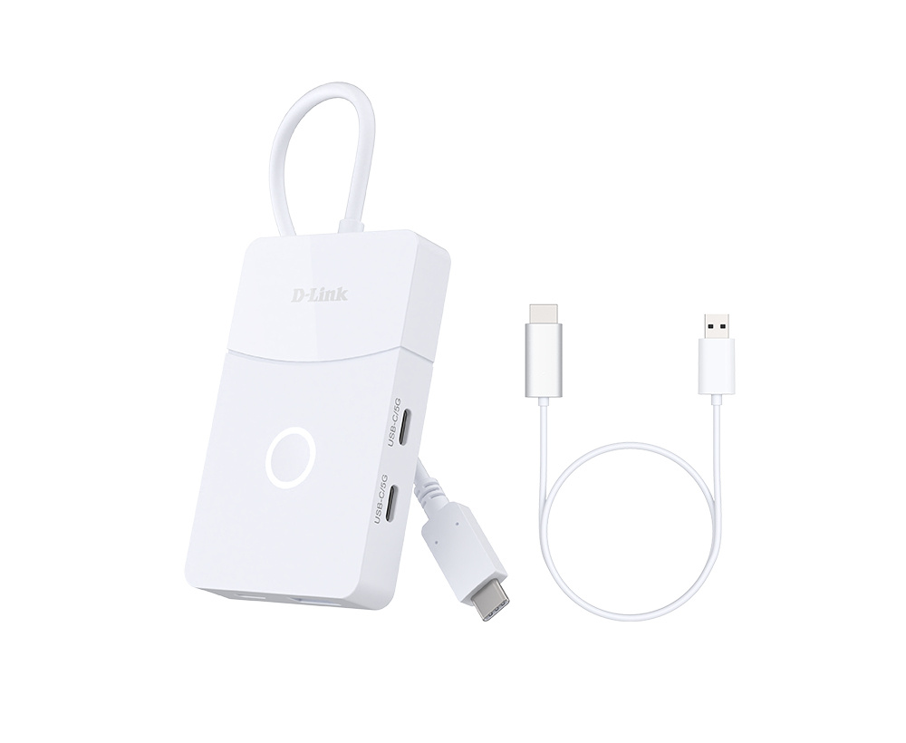 D-Link DUP-501 5-in-1 USB-C-Hub mit Wireless HDMI