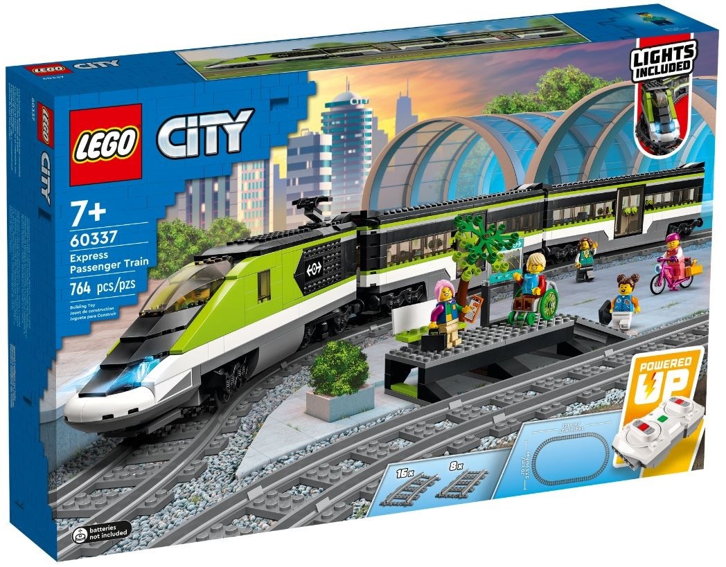 Lego klotsid CITY 60337 EXPRESS PASSENGER TRAIN