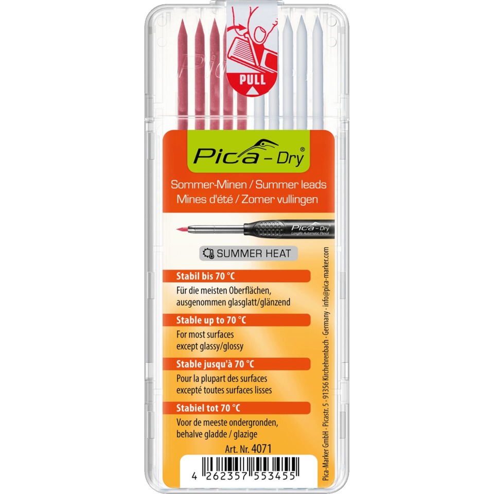 Pica marker DRY Minen-Set SUMMER HEAT