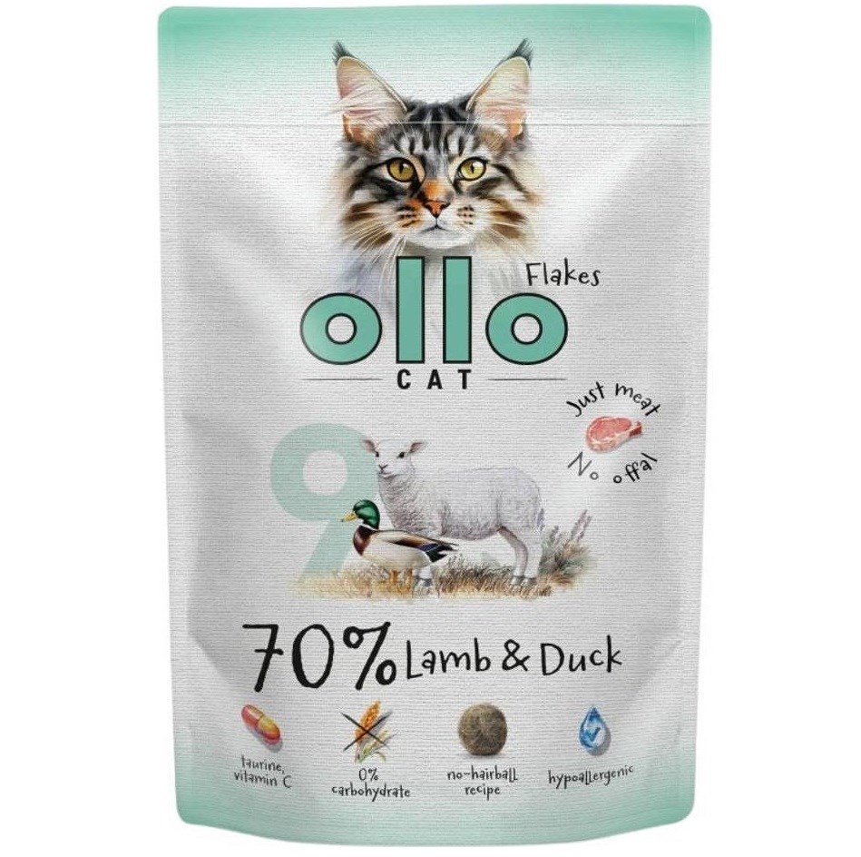 Ollo kassitoit Cat No. 9 Lamb and Duck, 85g