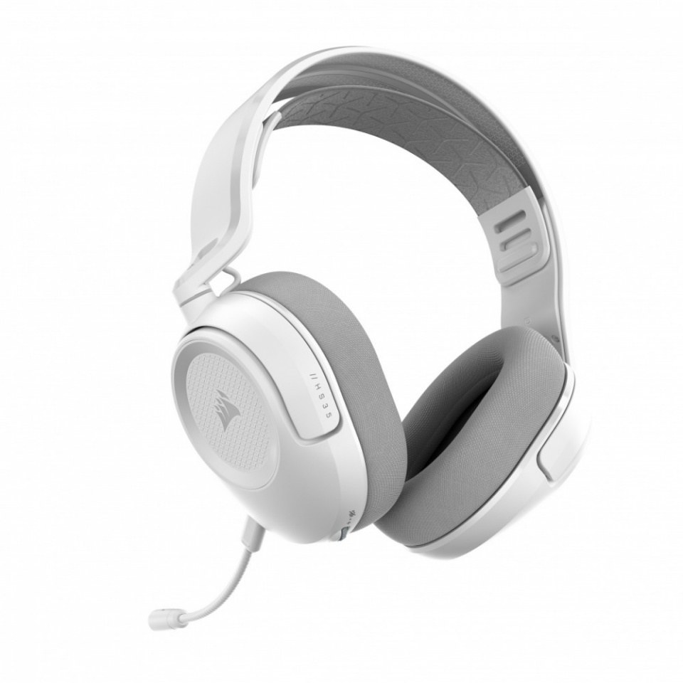 Corsair kõrvaklapid HS35 V3 valge Wireless Playstation