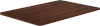 ErgoWork lauaplaat Table Top, 100x60cm, Walnut, pähkel