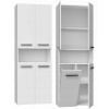Top E Shop vannitoakapp NEL 1K DK BIEL bathroom storage cabinet valge