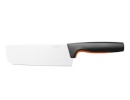 Fiskars kööginuga 1057537 Nakiri Knife, must/oranž