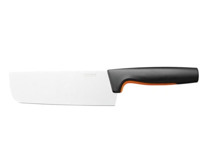 Fiskars kööginuga 1057537 Nakiri Knife, must/oranž