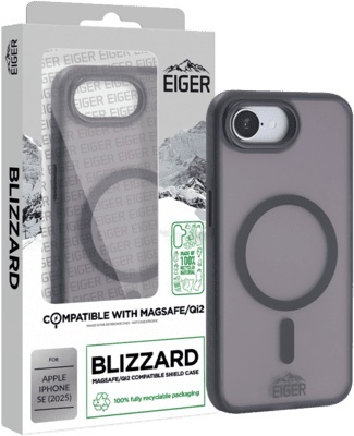 Eiger kaitsekest Blizzard MagSafe Case GRS iPhone SE (2025) must